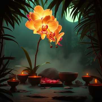 Дикая орхидея