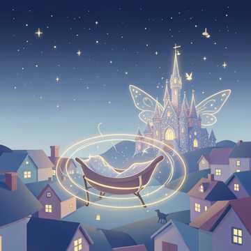 Hush now, little darling, close your eyes and dream (Childhood Dreams)