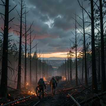 Сквозь пламя (Версия 2)