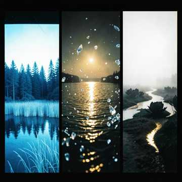 Огонёк у реки (Версия 2)