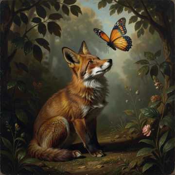 "Butterfly and Fox"