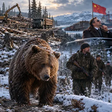 А в тайге беда...