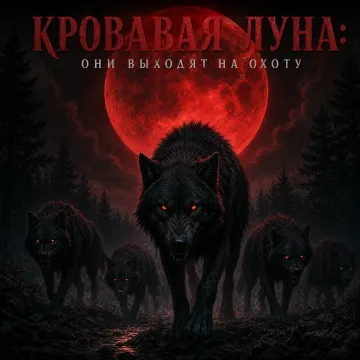 Обложка трека «Кровавая луна: Они выходят на охоту»