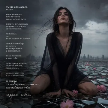 Ты Не сломалась, не пала