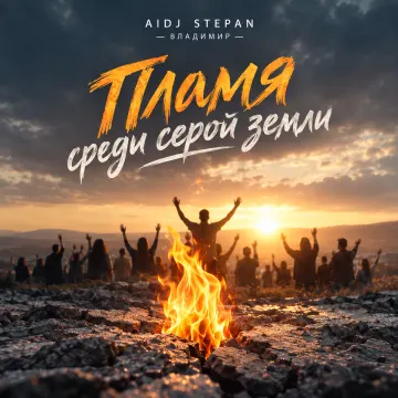 Пламя среди серой земли