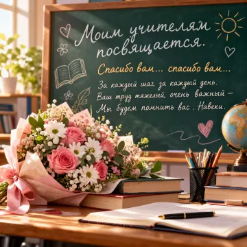 Моим учителям посвящается