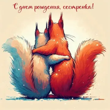 Сестрёнка С Днём Рождения