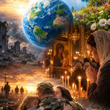 Обложка трека «Мечта о мире без войны»