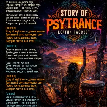 Story OF Psytrance ( долгий рассвет)