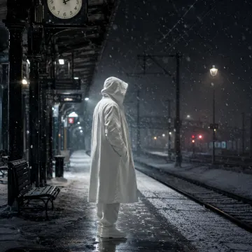 Человек в белом