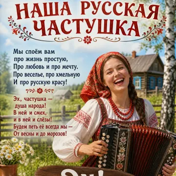 Наша Русская частушка