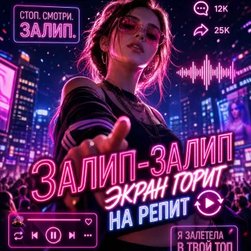 Вирусный трек тоже залип