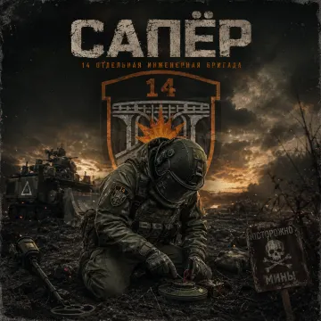 Сапёр  ( 14‑я отдельная гвардейская инженерная бригада )