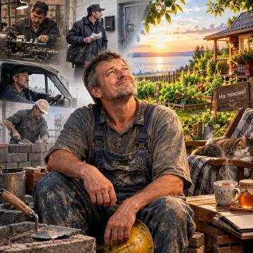 •Предпенсионер•( слова мои)
