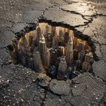 Города в асфальте