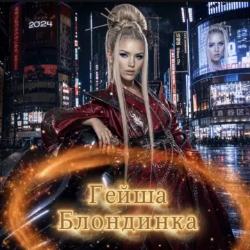 Гейша-блондинка ( сл. Nataliva)