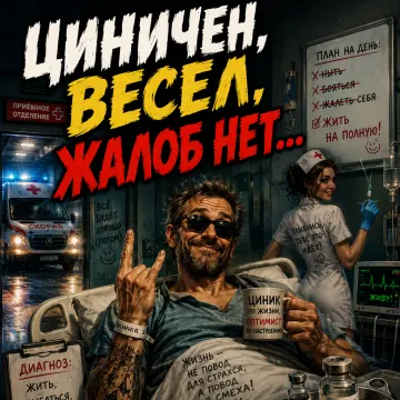 ЦИНИЧЕН, ВЕСЕЛ, ЖАЛОБ НЕТ