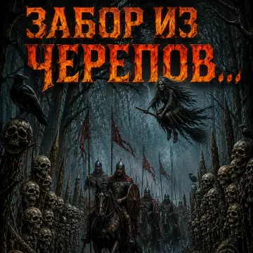 ЗАБОР ИЗ ЧЕРЕПОВ