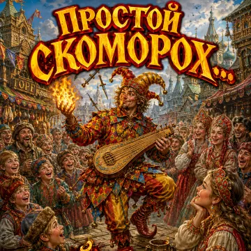 ПРОСТОЙ СКОМОРОХ  баллада