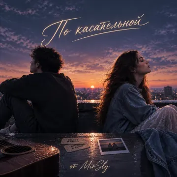 По касательной.