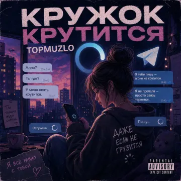 Кружок крутится